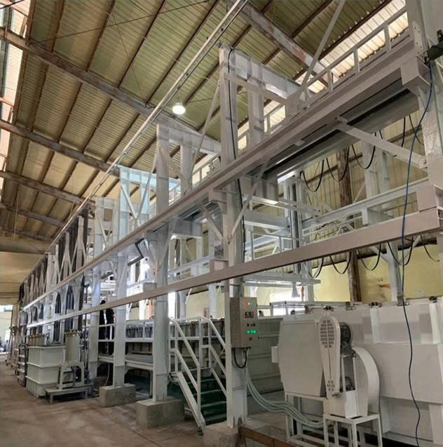 Dây chuyền mạ tự động